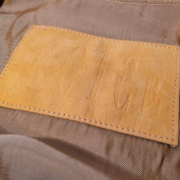 Choice Tan Suede Leather Vest - Picture 5 of 8